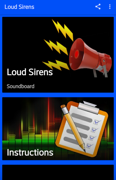 Loud Siren Ringtones & Alarms - عکس برنامه موبایلی اندروید