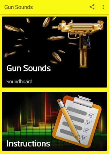 Gun Sounds Free - عکس برنامه موبایلی اندروید