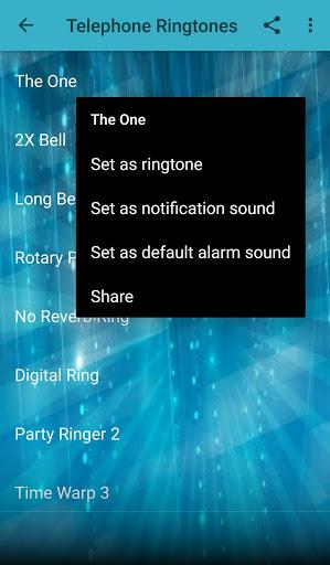 Classic Telephone Ringtones - Image screenshot of android app