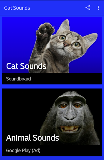 Cat Sounds Ringtones - عکس برنامه موبایلی اندروید