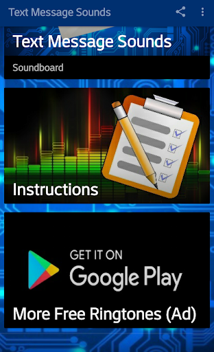 Text Message Sounds - عکس برنامه موبایلی اندروید
