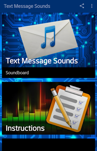 Text Message Sounds - عکس برنامه موبایلی اندروید