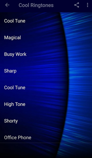 Cool Ringtones - عکس برنامه موبایلی اندروید