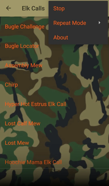 Elk Hunting Calls - Image screenshot of android app