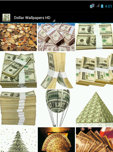 Dollar Wallpapers HD - Image screenshot of android app