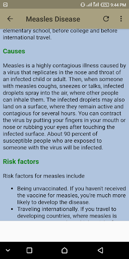 All Diseases - عکس برنامه موبایلی اندروید
