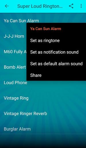 Super Loud Ringtones - Image screenshot of android app