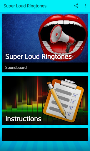 Super Loud Ringtones - Image screenshot of android app