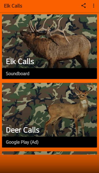 Elk Hunting Calls - Image screenshot of android app