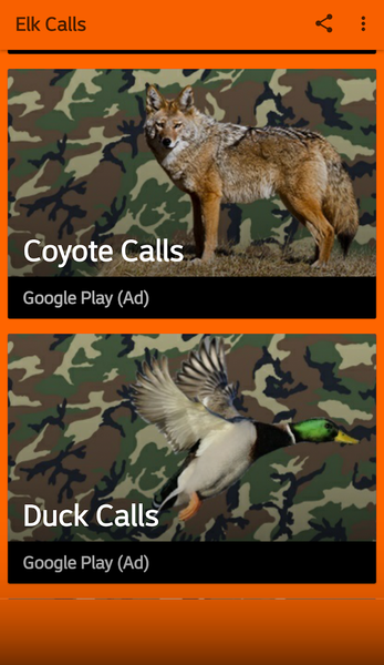 Elk Hunting Calls - Image screenshot of android app
