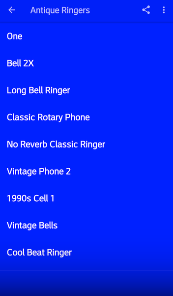 Antique Telephone Ringtones - عکس برنامه موبایلی اندروید