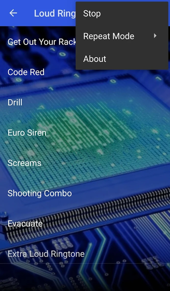 Extra Loud Ringtones - عکس برنامه موبایلی اندروید