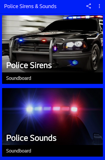 Police Siren Sounds & Ringtones - Image screenshot of android app