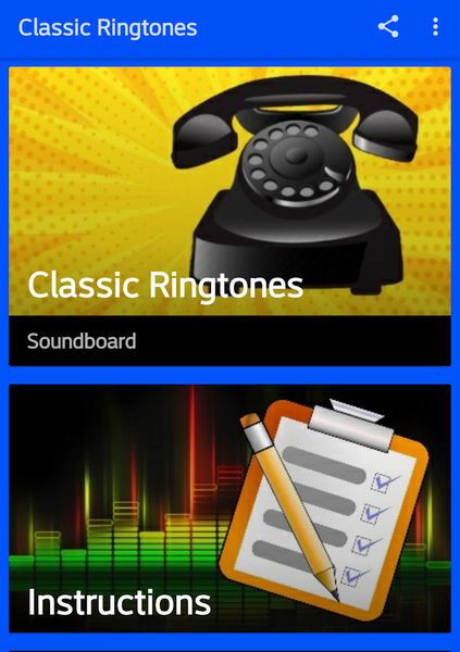 Classic Telephone Ringtones - Image screenshot of android app