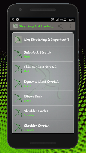 Stretching, Flexibility and Wa - عکس برنامه موبایلی اندروید