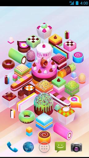 Candy Wallpapers - Image screenshot of android app