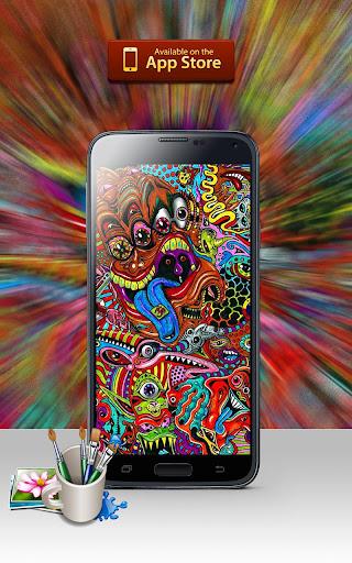 Psychedelic Wallpapers - Image screenshot of android app