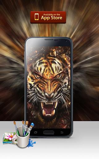 Tiger Wallpapers - Image screenshot of android app