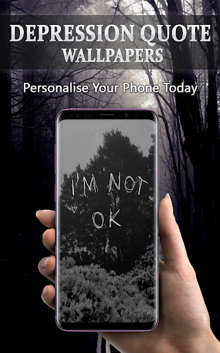 Depression Quote Wallpapers - Image screenshot of android app