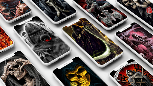 Grim Reaper Wallpaper - Image screenshot of android app