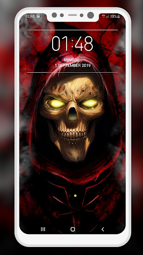 Grim Reaper Wallpaper - Image screenshot of android app
