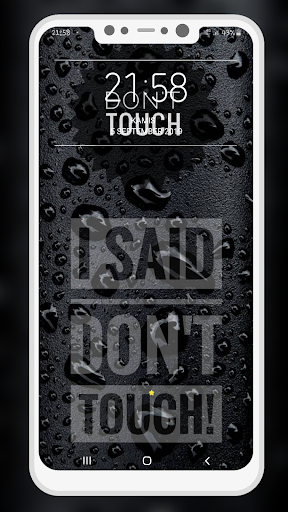 Lock Screen Wallpaper - Image screenshot of android app