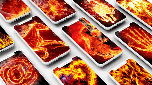 Fire Wallpaper - Image screenshot of android app