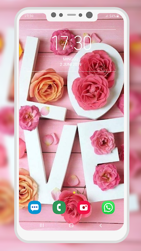 Love Pink Wallpaper - Image screenshot of android app