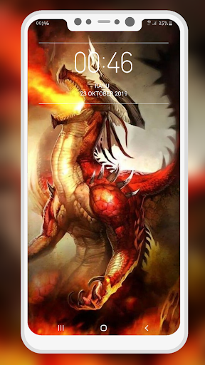 Dragon Wallpaper - Image screenshot of android app