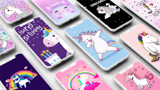 Kawaii Unicorn Wallpapers - عکس برنامه موبایلی اندروید