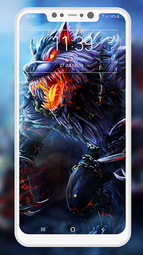 Werewolf Wallpaper - Image screenshot of android app