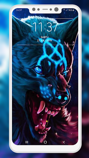 Werewolf Wallpaper - Image screenshot of android app