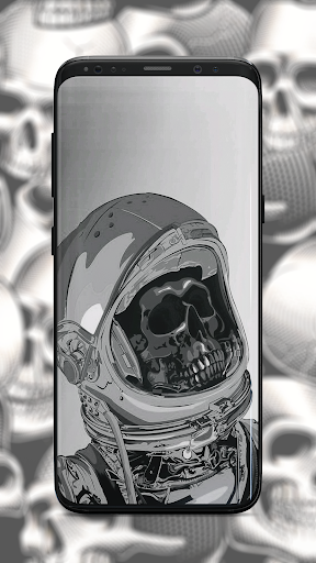 Skull Wallpaper - Image screenshot of android app