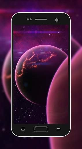 Space Wallpaper - Image screenshot of android app