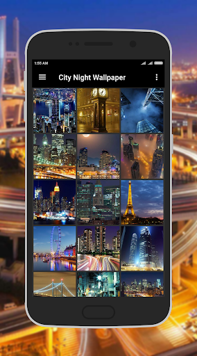 City Night Wallpaper - Image screenshot of android app