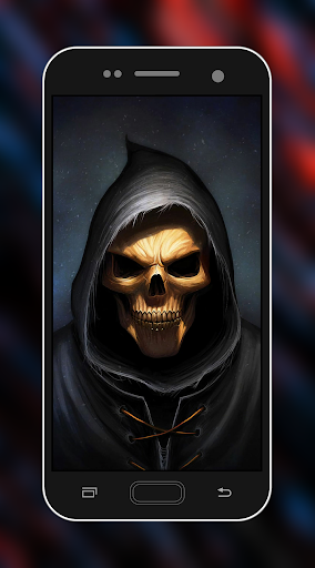 Grim Reaper Wallpaper - Image screenshot of android app