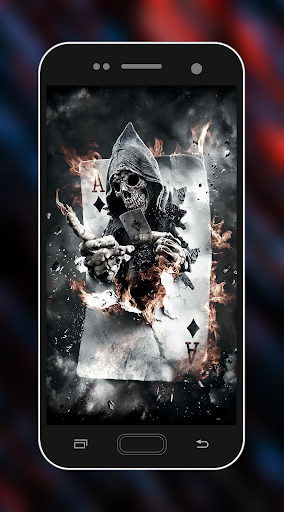 Grim Reaper Wallpaper - Image screenshot of android app