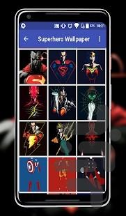 Superhero Wallpaper - Image screenshot of android app