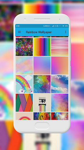 Rainbow Wallpaper - Image screenshot of android app