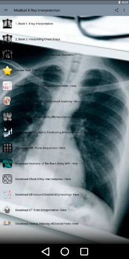 Medical X-Ray Interpretation with 100+ Cases - عکس برنامه موبایلی اندروید