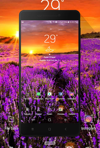 Purple Flower Wallpaper - عکس برنامه موبایلی اندروید