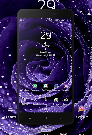 Purple Flower Wallpaper - عکس برنامه موبایلی اندروید
