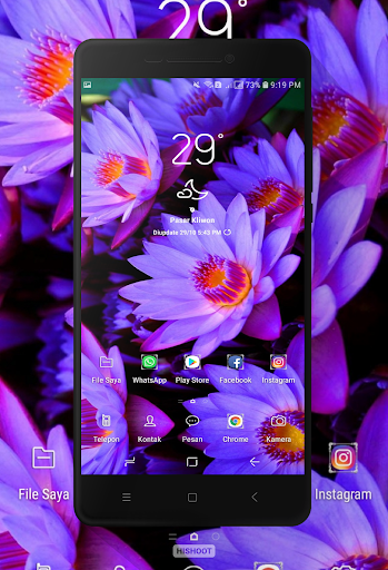 Purple Flower Wallpaper - عکس برنامه موبایلی اندروید
