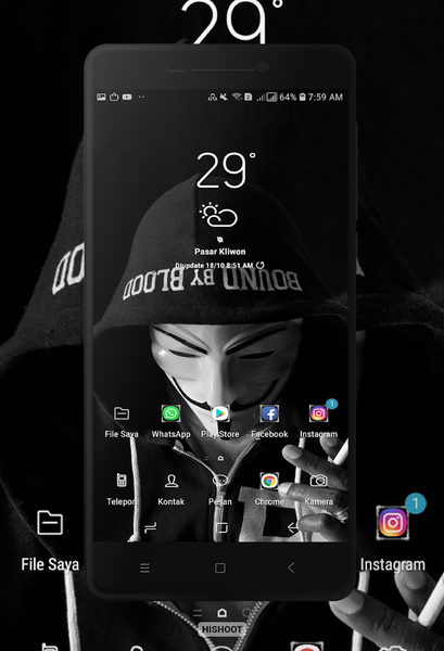 Anonymous Wallpaper - عکس برنامه موبایلی اندروید