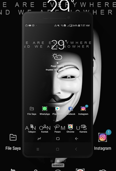 Anonymous Wallpaper - عکس برنامه موبایلی اندروید