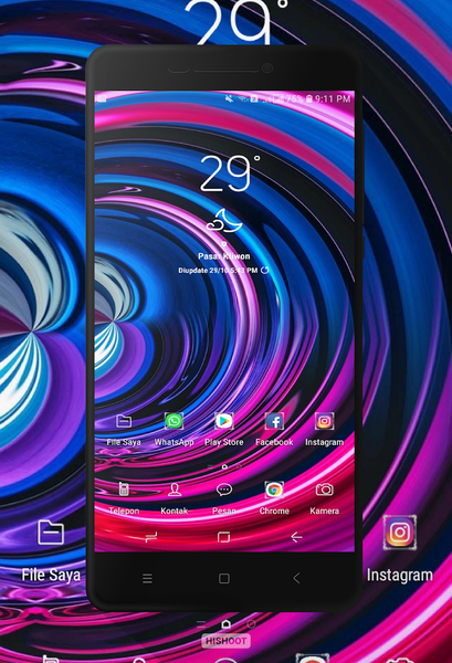 Neon Wallpapers - Image screenshot of android app