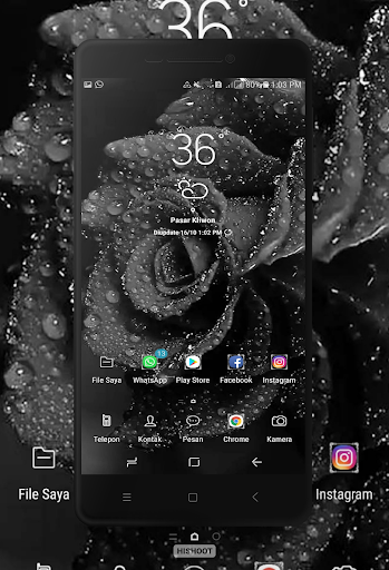 BLACK Wallpaper - Image screenshot of android app