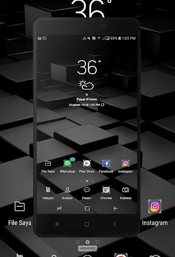 BLACK Wallpaper - Image screenshot of android app