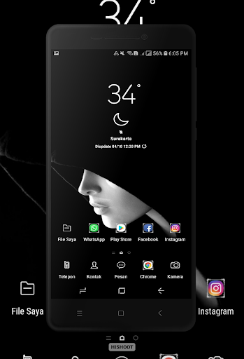 Dark Wallpaper - Image screenshot of android app