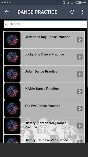 EXO Lyrics (Offline) - عکس برنامه موبایلی اندروید